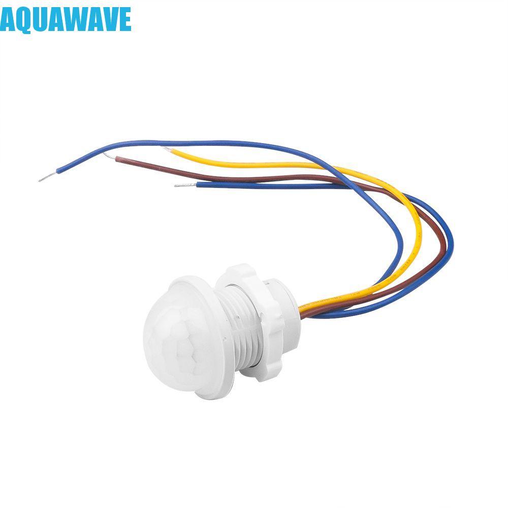 AQUAWAVE อินฟราเรด Motion Sensor สวิทช์ Delay SWITCH 110V 220V PIR Sensor เครื่องตรวจจับสมาร์ทสวิทช์