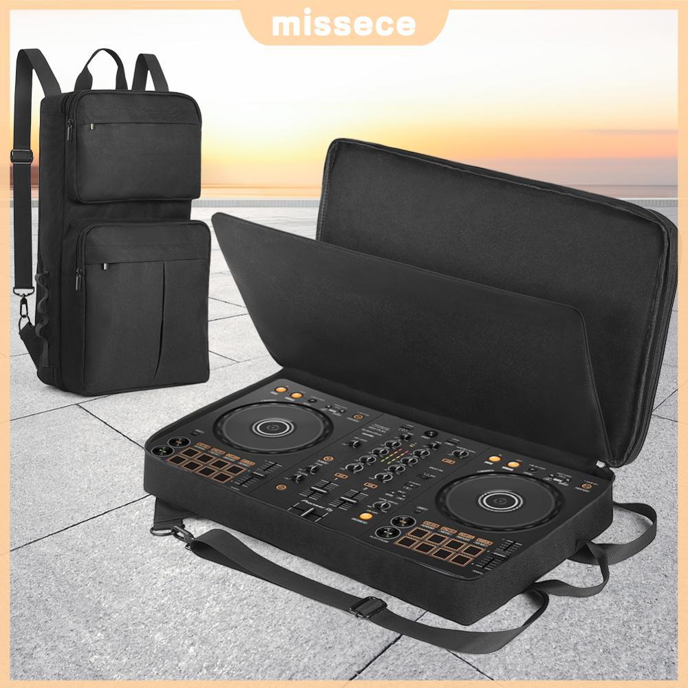 DJ กระเป๋าเป้สะพายหลังสําหรับ Pioneer DDJ-400 DDJ-FLX4/Roland DJ-202 DJ Controller Case กระเป๋าถือ T