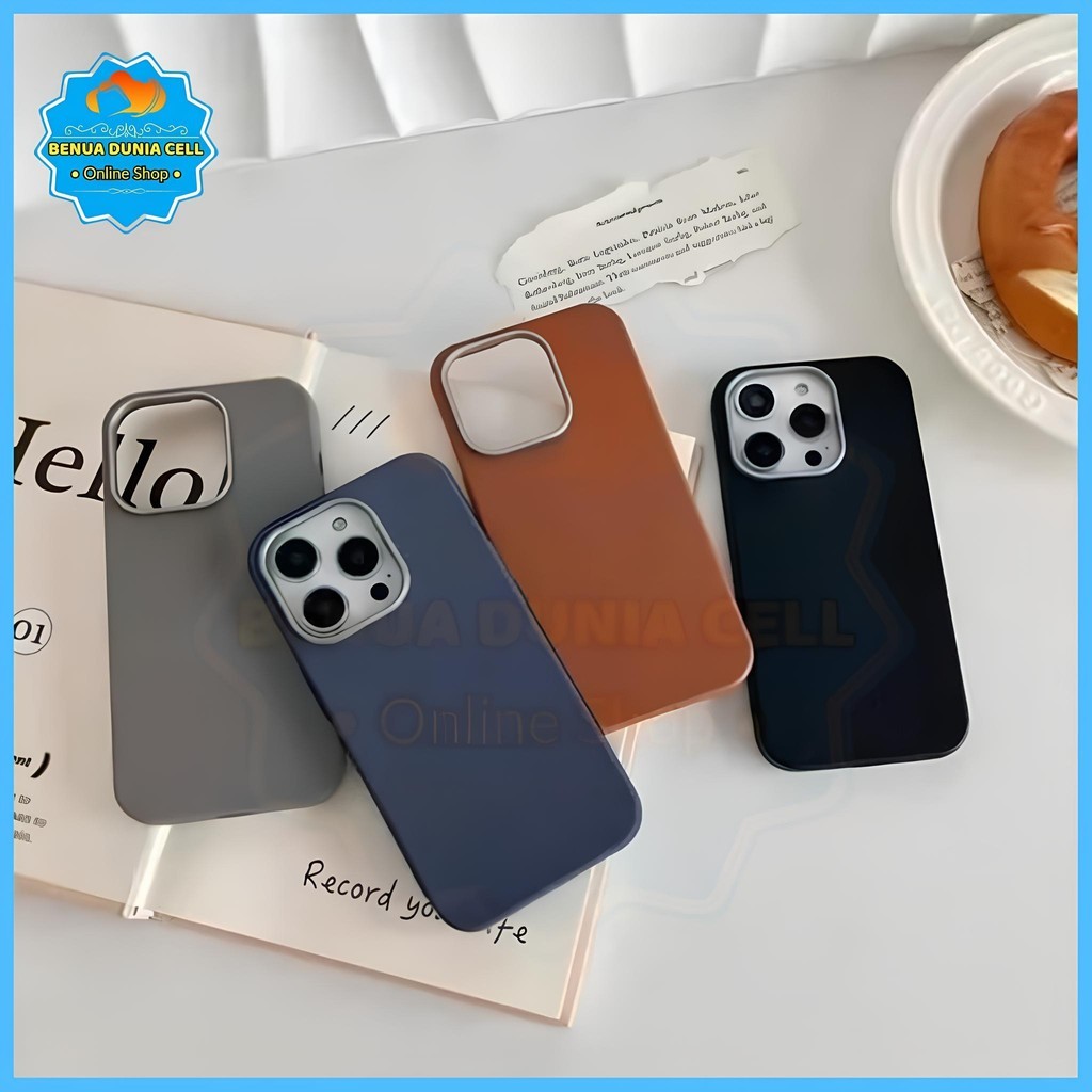 SOFT CASE CASING HP BEN LEATHER สําหรับ SAMSUNG A06 4G 5G A05 A05S A04 A04E A04S A03 A03 CORE A03S A