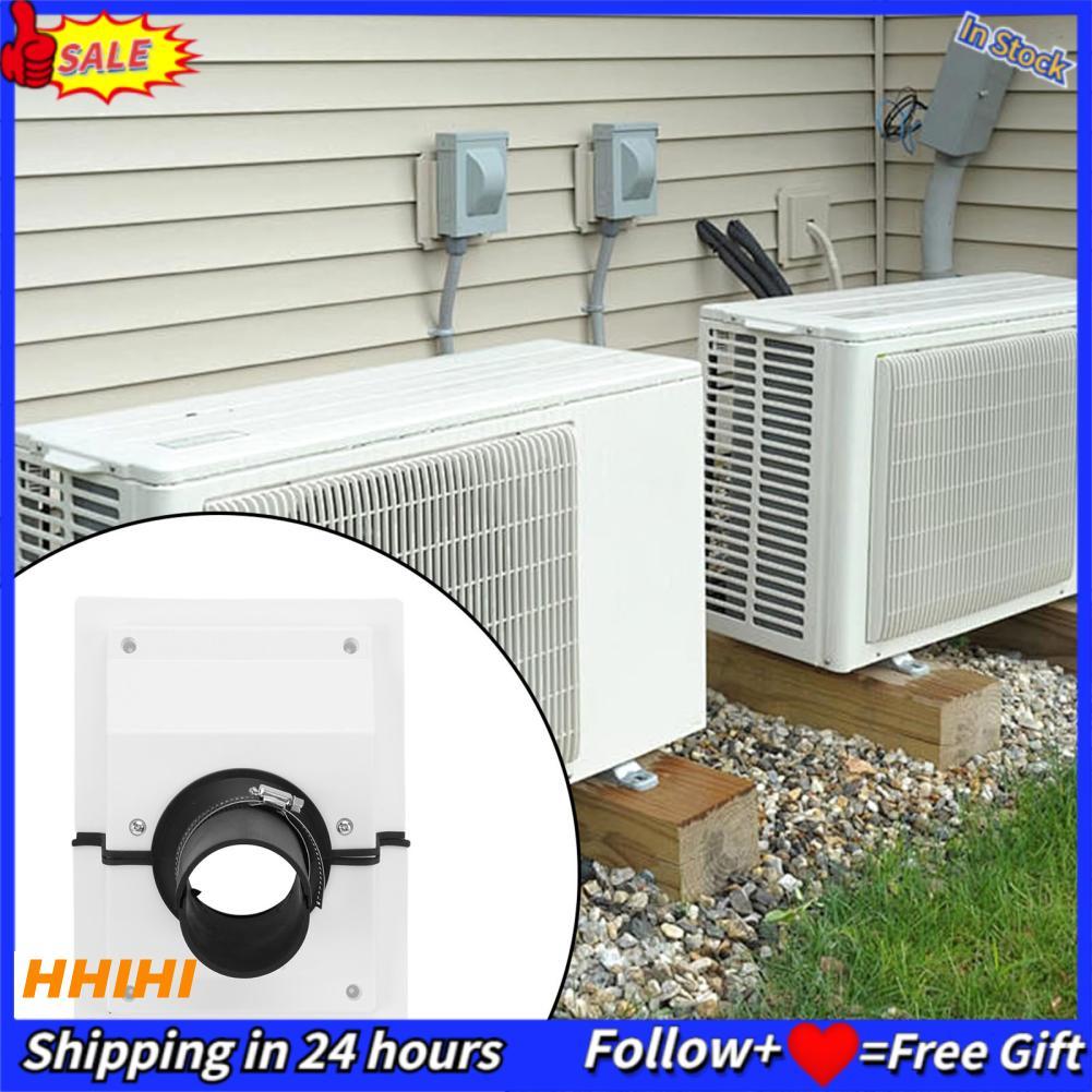 hhihi LAISANIM 2026 HVAC Wall Penetration Line Set Cover Kit Sealing for Indoor and Outdoor Air Cond