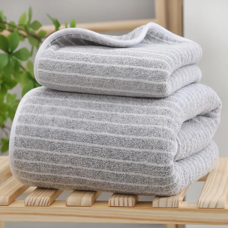 Quick-Drying Towel Coral Fleece Towels Bath Towels Thickened Absorbent for Swimming Pool Sports Fitn