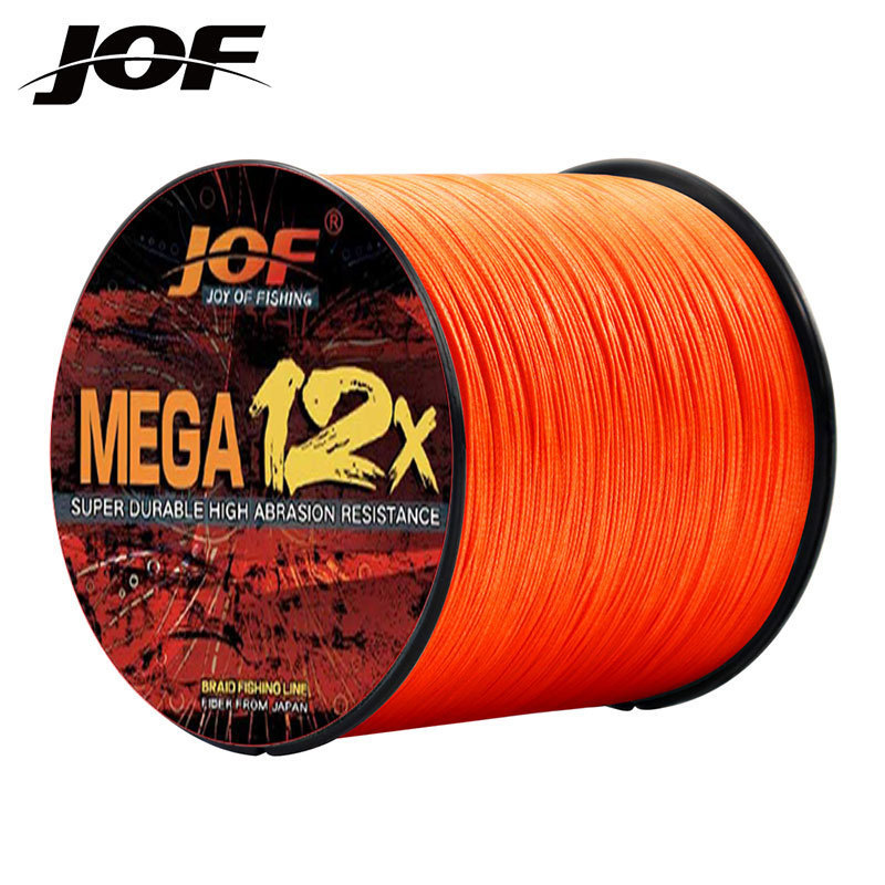 JOX X12 สายตกปลาถัก 12 Strands ขนาด 300 เมตร ทำจาก PE สุดทนทาน เหมาะสำหรับการตกปลาทะเล