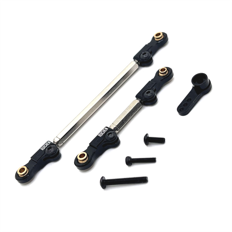 รีโมทคอนโทรลรถอัพเกรดส่วนประกอบเพลาหน้าพวงมาลัยแขนเซอร์โวสําหรับ MJX H12Y H12Y +