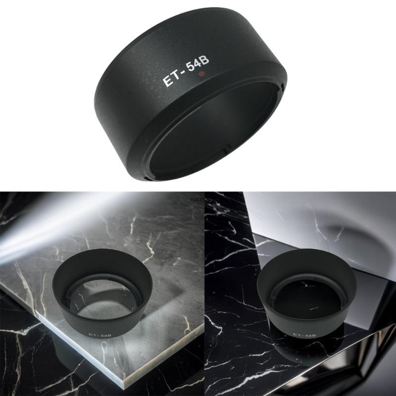 CUY Professional ET-54B เลนส์ป้องกันแสงสะท้อนบังแดดสําหรับ EF-M 55-200 มม.STM EOS-M3-M10 กล้องฝาครอบ