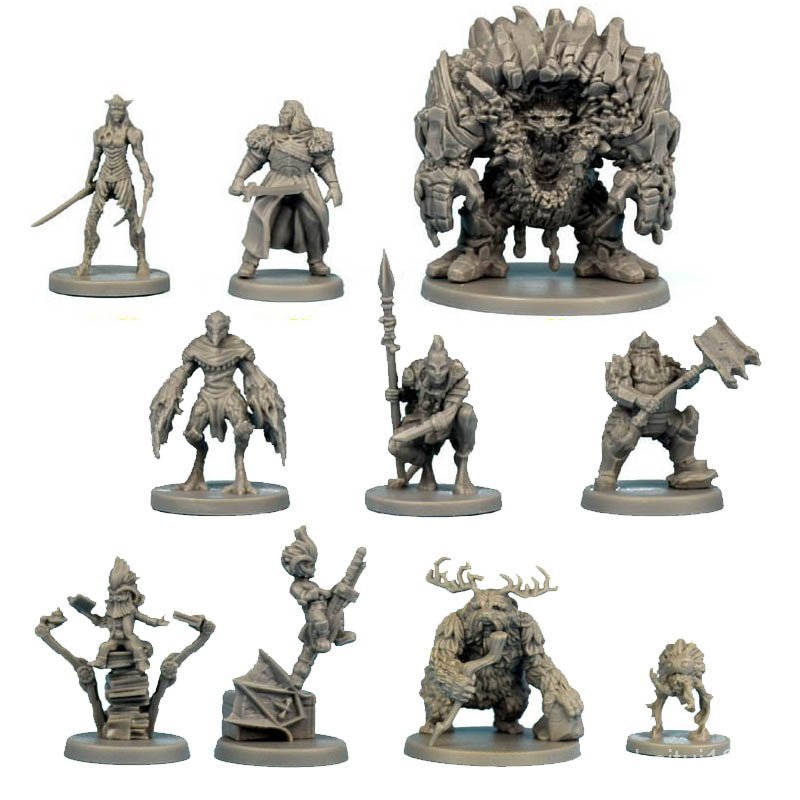 Kings City เกมกระดานรุ่น Running Group Wingman Rock Monster Dwarf Elf City Heroes รวมส่วนขยาย XW9N