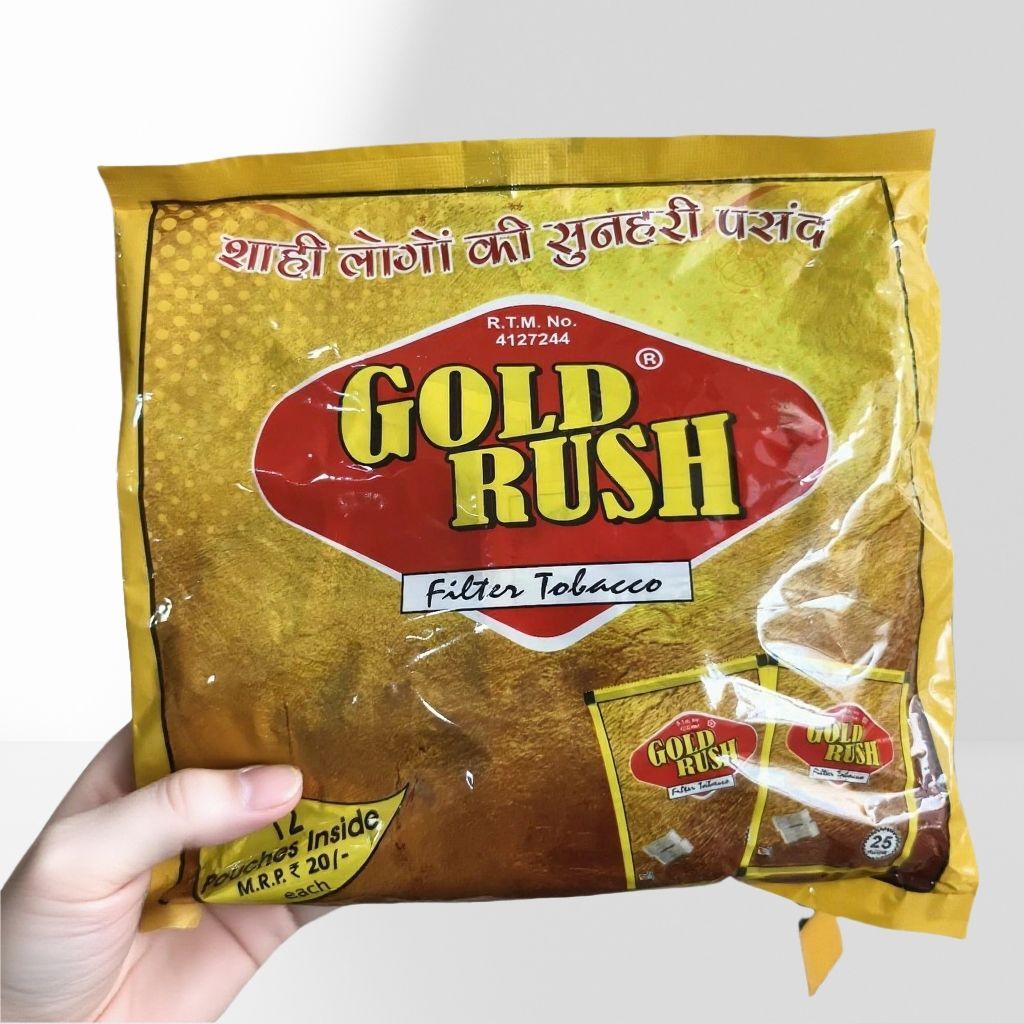 รสมิ้นต์ 2025 ถุง GOLDRUCH กรองตาข่ายเปลี่ยน kani Lip India kani Lip Hot Gold Rush
