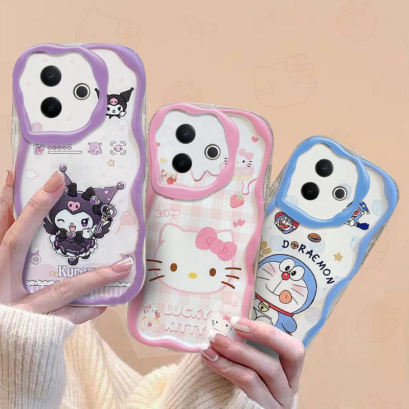 ปลอก เหมาะสําหรับ vivo Y39 5G, V2443, V2436 กรณีน่ารักการ์ตูนอะนิเมะปกอ่อนกันกระแทกขอบใสป้องกัน