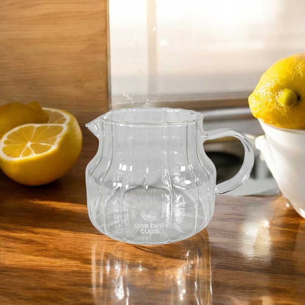 One Two Cups Pour Over Coffee Server Borosilicate Glass Carafe 500ml - B-5ML