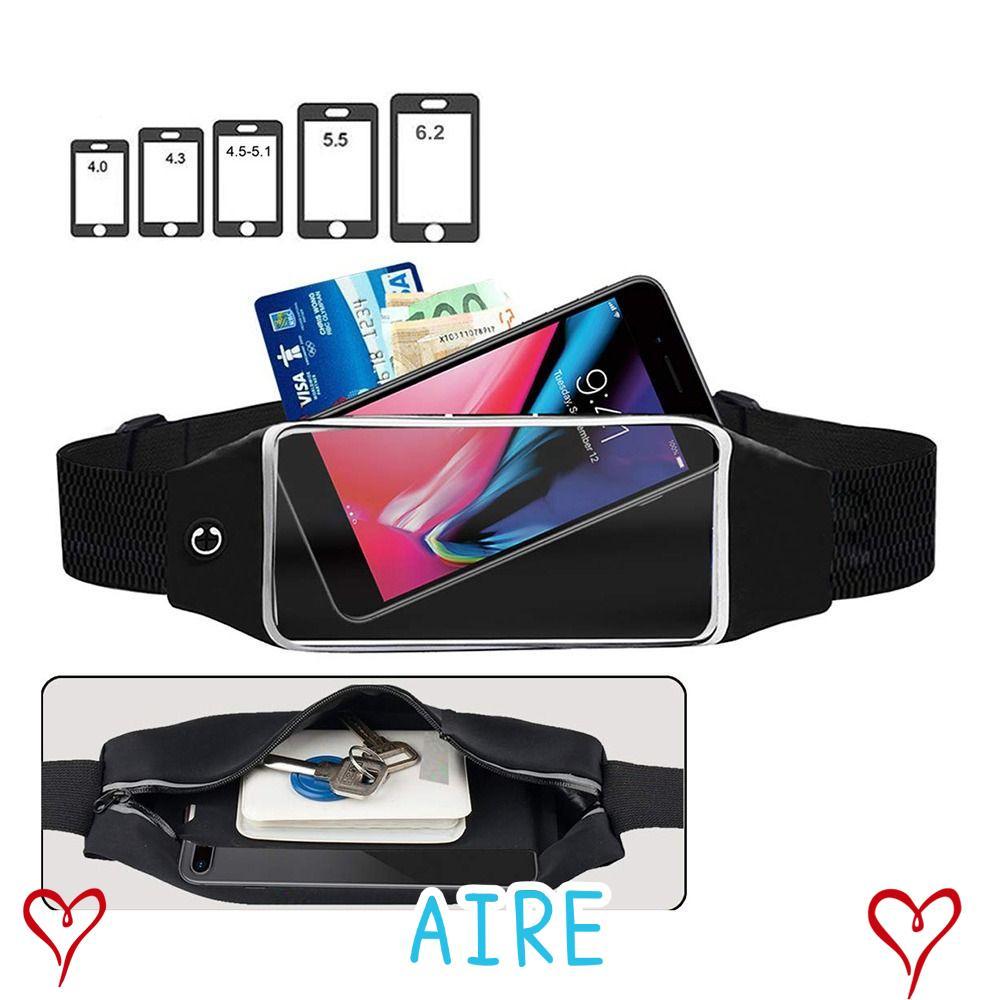 AIRE Running Belt, Touchscreen 6.5 นิ้ว Fanny Pack, Running Gear Waterproof Belt Bag