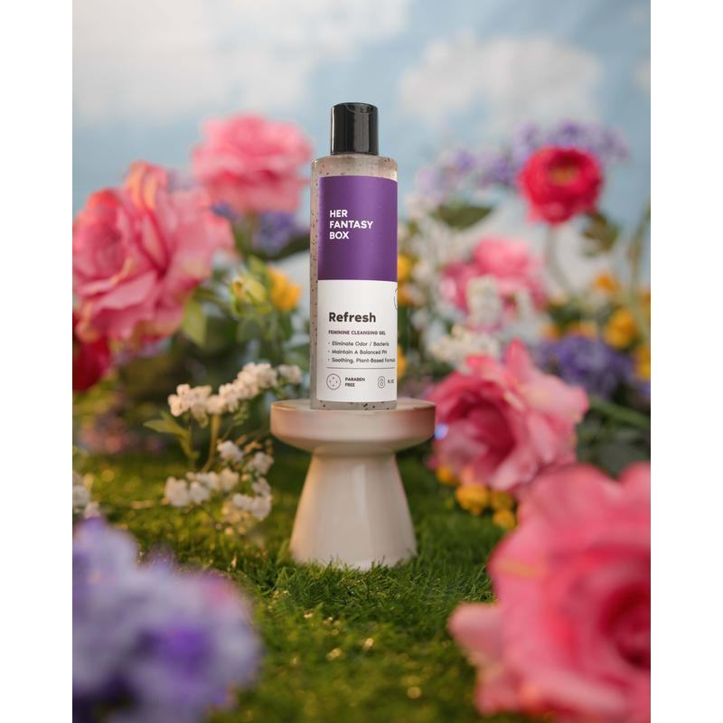 ครีมอาบน้ําอ่อนโยนจากพืชเหมาะสําหรับผู้หญิง-pH Balance-8Ounce และ 16Ouce