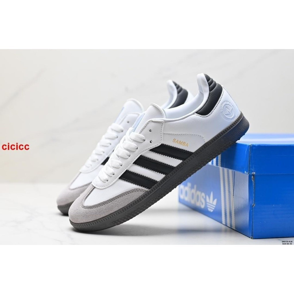 รองเท้าบูทหุ้มข้อต่ําและสูงสําหรับทั้งชายและหญิง Samba OG fw2427 P410