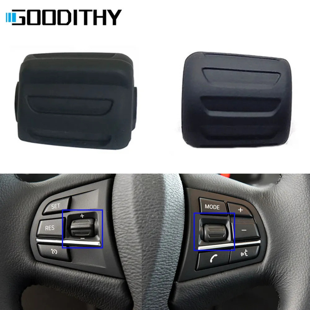 Steering Wheel Knob Button Car Multi-function Control Switch Cover For BMW 1 2 X1 X2 X3 X4 X5 X6 Ser