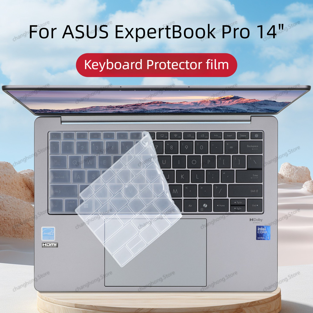 สําหรับ Asus Expertbook P5405Csa แล็ปท็อปแป้นพิมพ์ Protector ซิลิโคนอ่อนนุ่มป้องกันฝุ่นปุ่มกดฟิล์มสํ