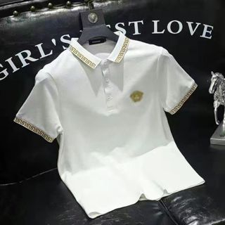 เสื้อโปโลผู้ชายแขนสั้น เสื้อโปโลผู้ชาย polo shirt คอปก ทรงหล…