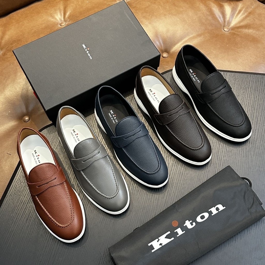 RSCF Kito* 2025Men's Genuine Leather Casual Loafers Comfortable Breathable Slip-On Shoes