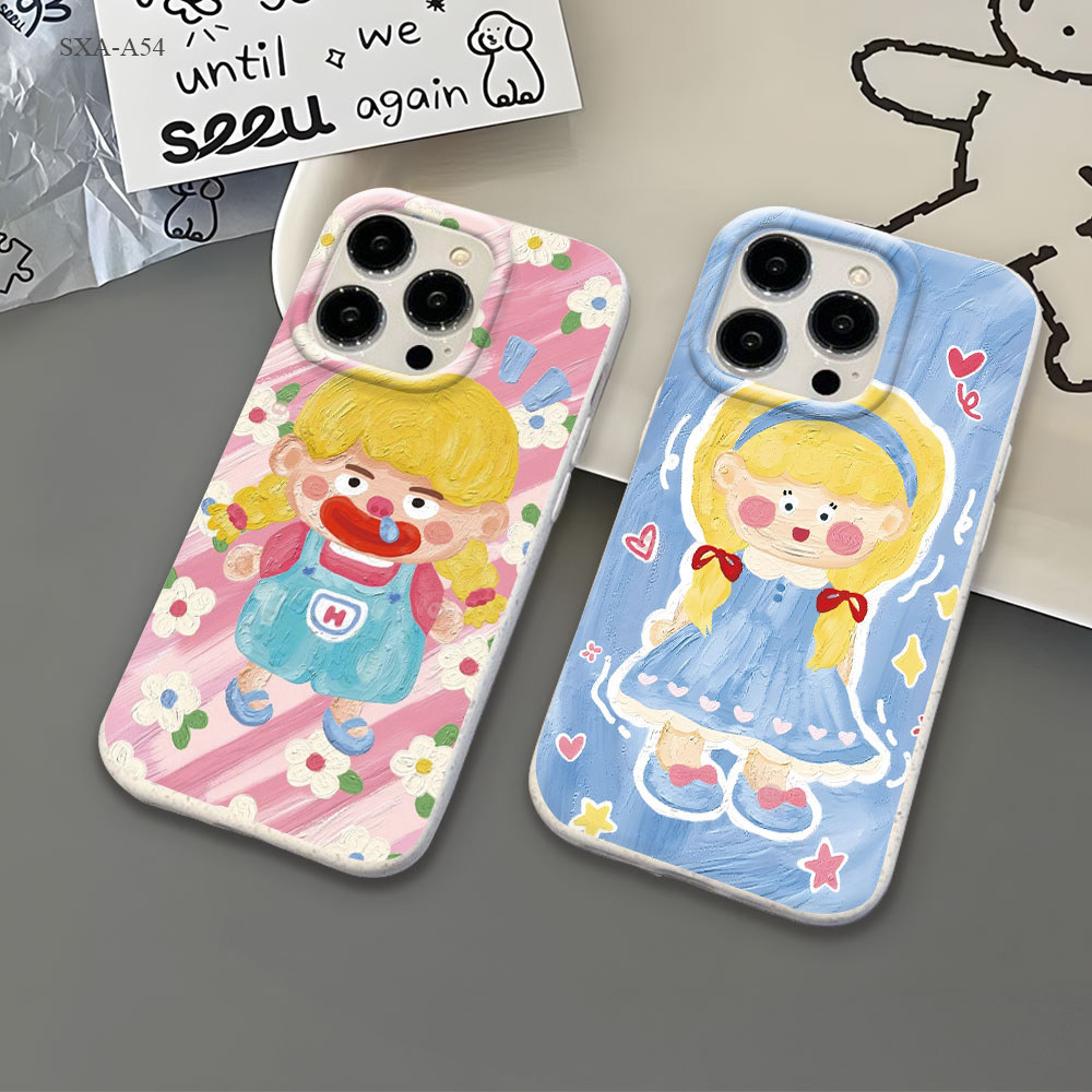 เคส For Samsung Galaxy A55 A54 A06 A53 A50S A05 A05S A12 A23 A24 A04S A03 A03S A14 A15 A20 A20S A11 A50 A51 4G 5G XMK