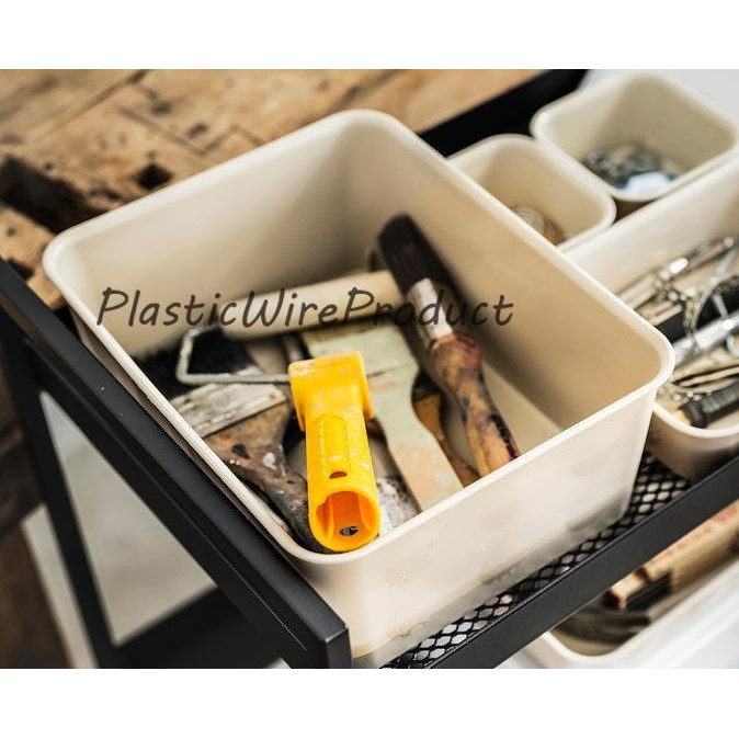 804.681.07 NJIGA กล่องพลาสติกจัดระเบียบ 20x25x10ซม.