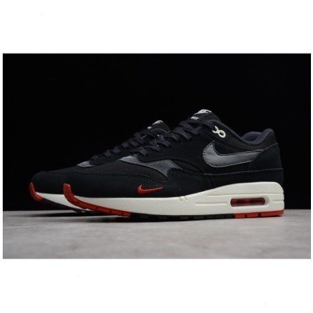 Air Max 1 premium 2023 สีดํา/แดง 875844 รองเท้าวิ่งคุณภาพสูง i4jy 007 5rni