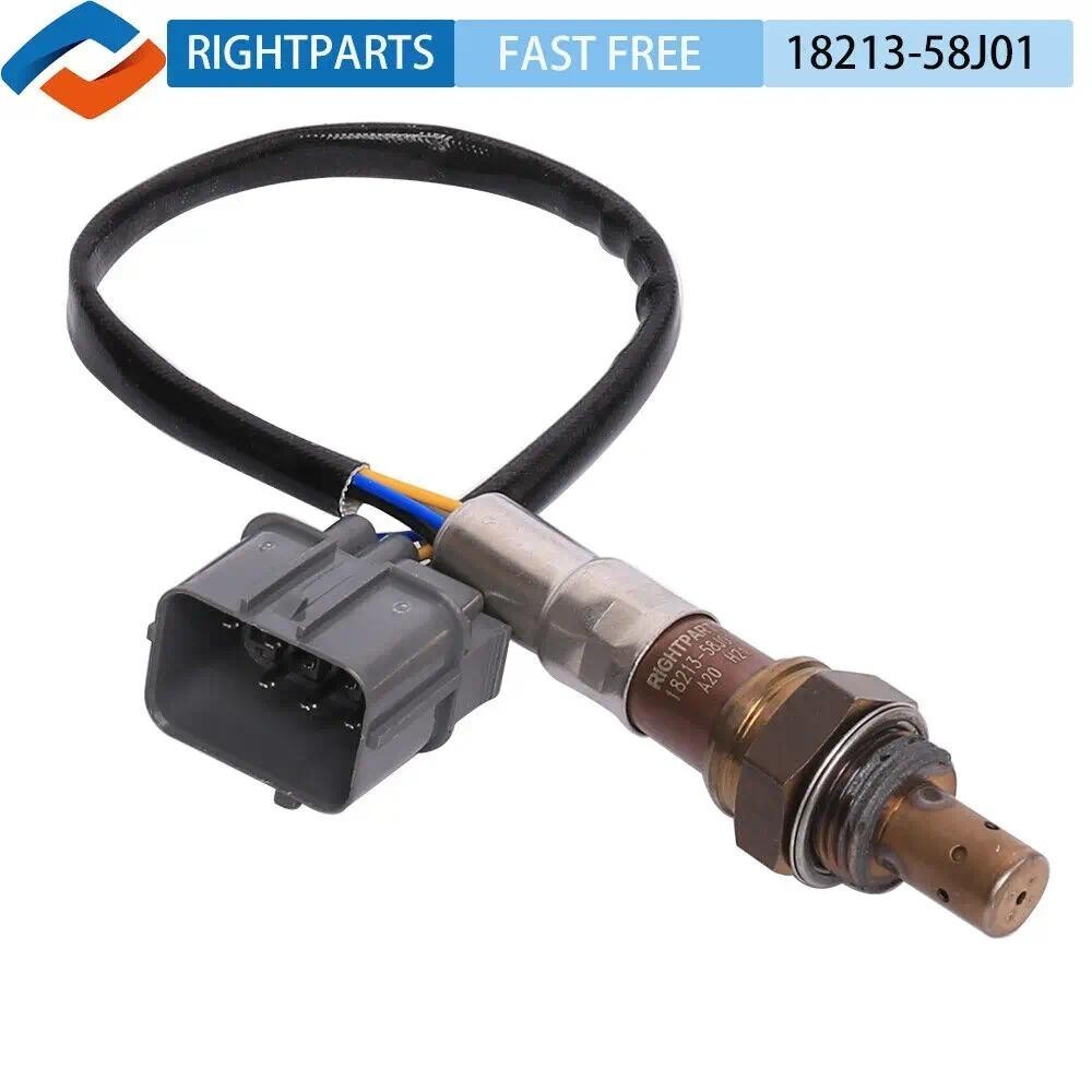 RIGHTPARTS 18213-58J01 1821358J01 Lambda รถ O2 เซนเซอร์ออกซิเจนสําหรับ Suzuki DA64V HE22S MH21S MH22
