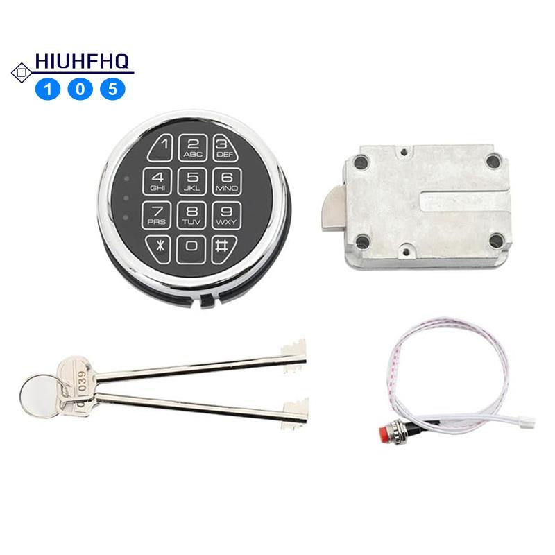 Hiuhfhq106placement Solenoid Lock Chrome Digital Electronic Keypad Lock สําหรับ Swing Bolt,Reset Cab
