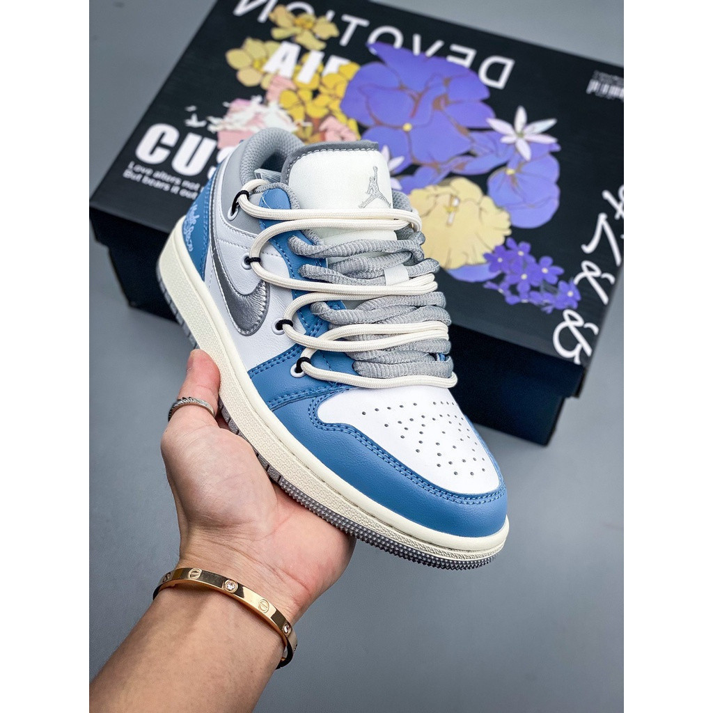 รองเท้า Jordans 1 Low สไตล์โมเดิร์น ไซส์ 36-46