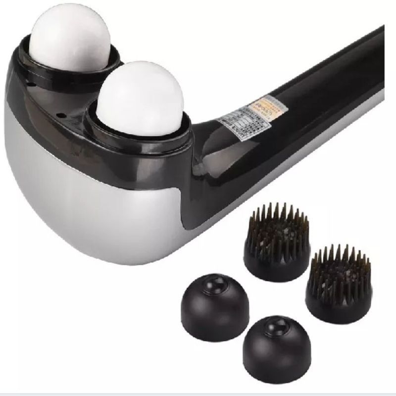 กวางโจว Wechat Trading Co., Ltd. Double-Headed Luyao เครื่องนวดไฟฟ้า Dolphin ไฟฟ้าคอเอวนวดค้อนกลับนว