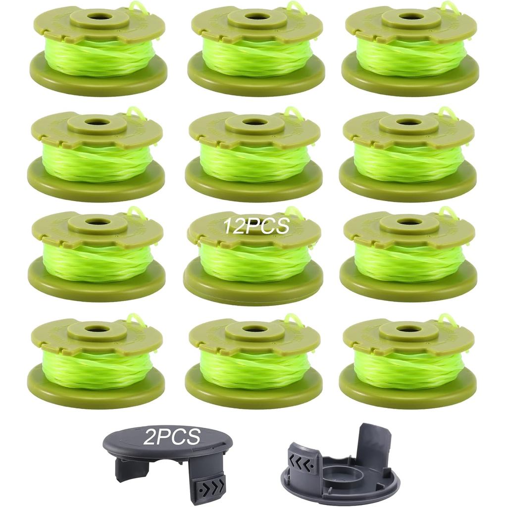 080 สายทริมเมอร์,สาย Weed Eater .080,0.080 สายทริมเมอร์สตริง#AC80RL3 สําหรับ RYOBI เครื่องตัดสตริงอั