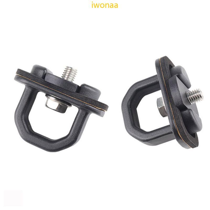 2pcs/set Pickup Trunk Lock Buckle Tie Down Fixing Pull Ring Truck Bed Hook
