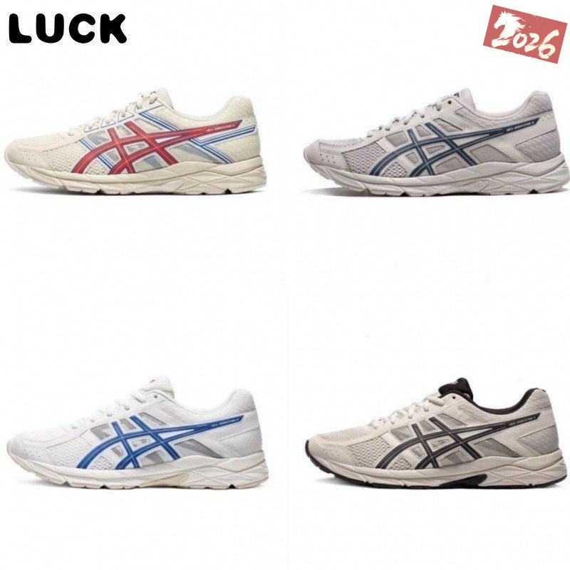 รองเท้าวิ่ง ASCIS Marathon H22OT5 ลดแรงกระแทกด้วย GEL-CONTEND 4 และตาข่ายระบายอากาศShock-Absorbing U