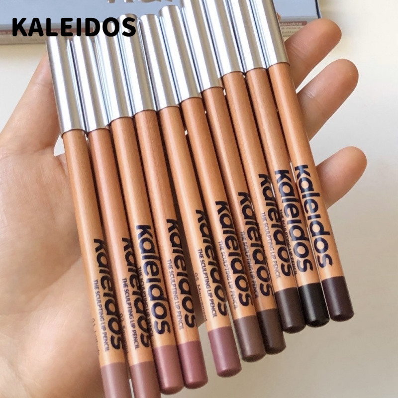 KALEIDOS ลิปไลเนอร์ล็อคอยู่ในรูปริมฝีปาก เนื้อแมตต์ ทาง่าย ไม่ติดถ้วยง่าย