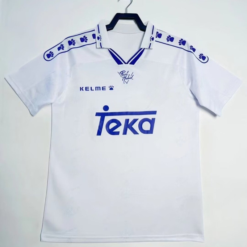 HM Home เสื้อฟุตบอลย้อนยุค 1994/96 สีขาว ไซส์ S-XXL