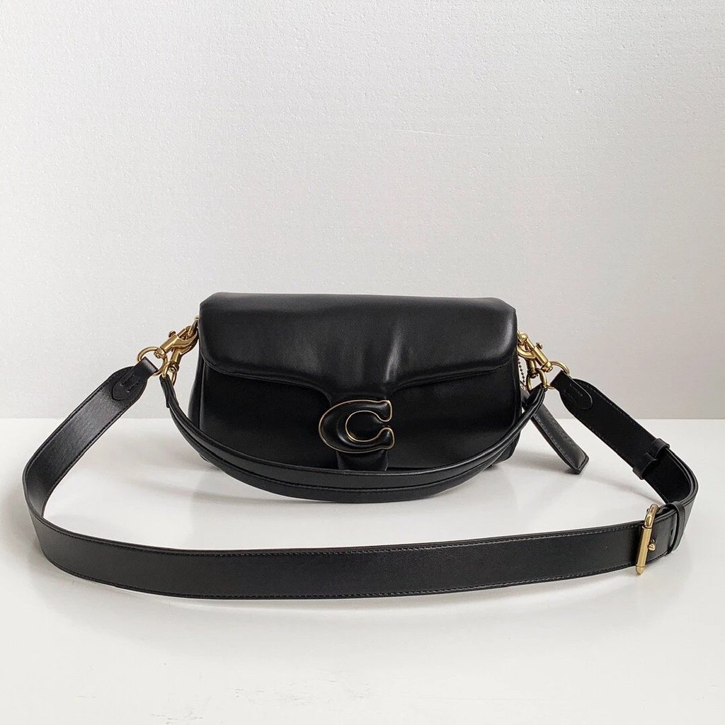 COACH Bacchus กระเป๋าสำหรับสุภาพสตรี ขนาดใหญ่ C0772 Cloud สไตล์ใหม่ ทำจากหนังเนื้อนุ่ม สามารถสะพายข้