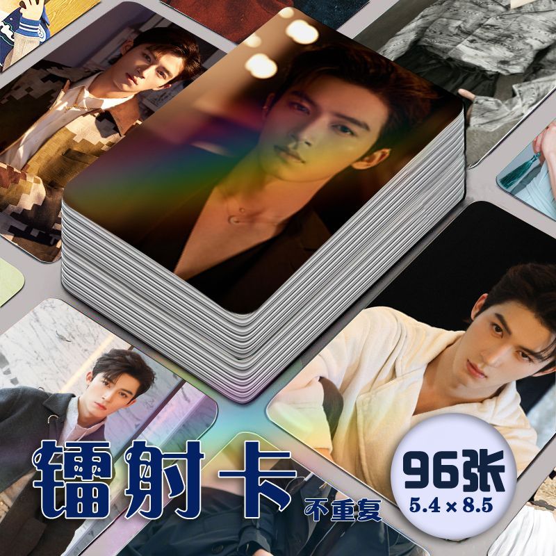 Ace Laser Photocard 96 ชิ้นครบชุด Star สินค้าสไตล์เดียวกันโปสการ์ดภาพถ่ายโพลารอยด์คอลเลกชันการ์ด LOM