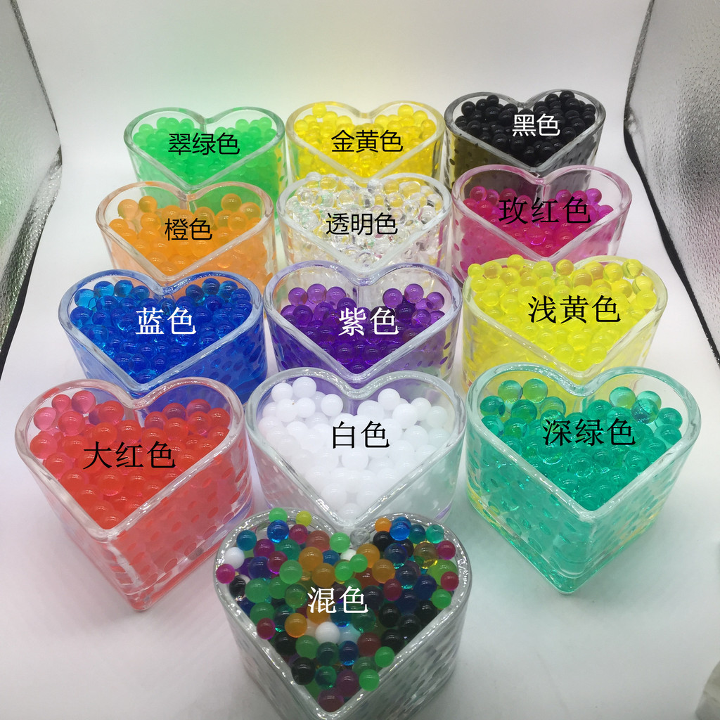 ที่มีสีสันขยายฟองลูกปัดลูกปัดดูดซับน้ําค