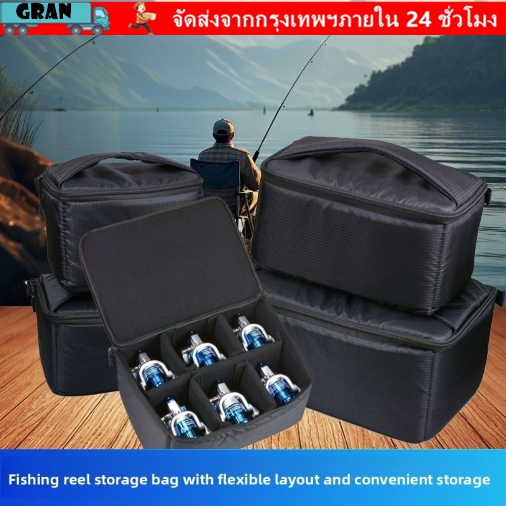 GRAN กระเป๋ารอกตกปลาHeavy Duty กันน้ํา.Multi-compartment พกพาสะดวกสำหรับการตกปลานอกชายฝั่ง