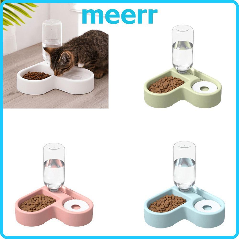 MEERR Pet Automatic Feeder, Feeding Dispenser Moisture-proof Automatic Water Bowl Feeder, Portable D