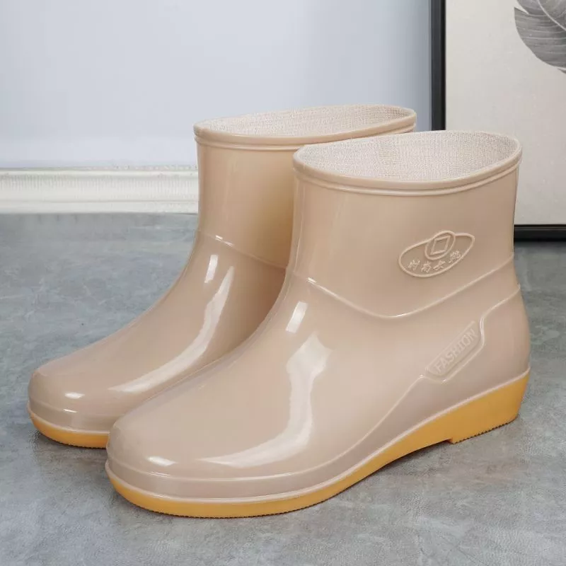 รองเท้าบูทกันฝนผู้ใหญ่บุซับกำมะหยี่กันลื่น thumbnail 9