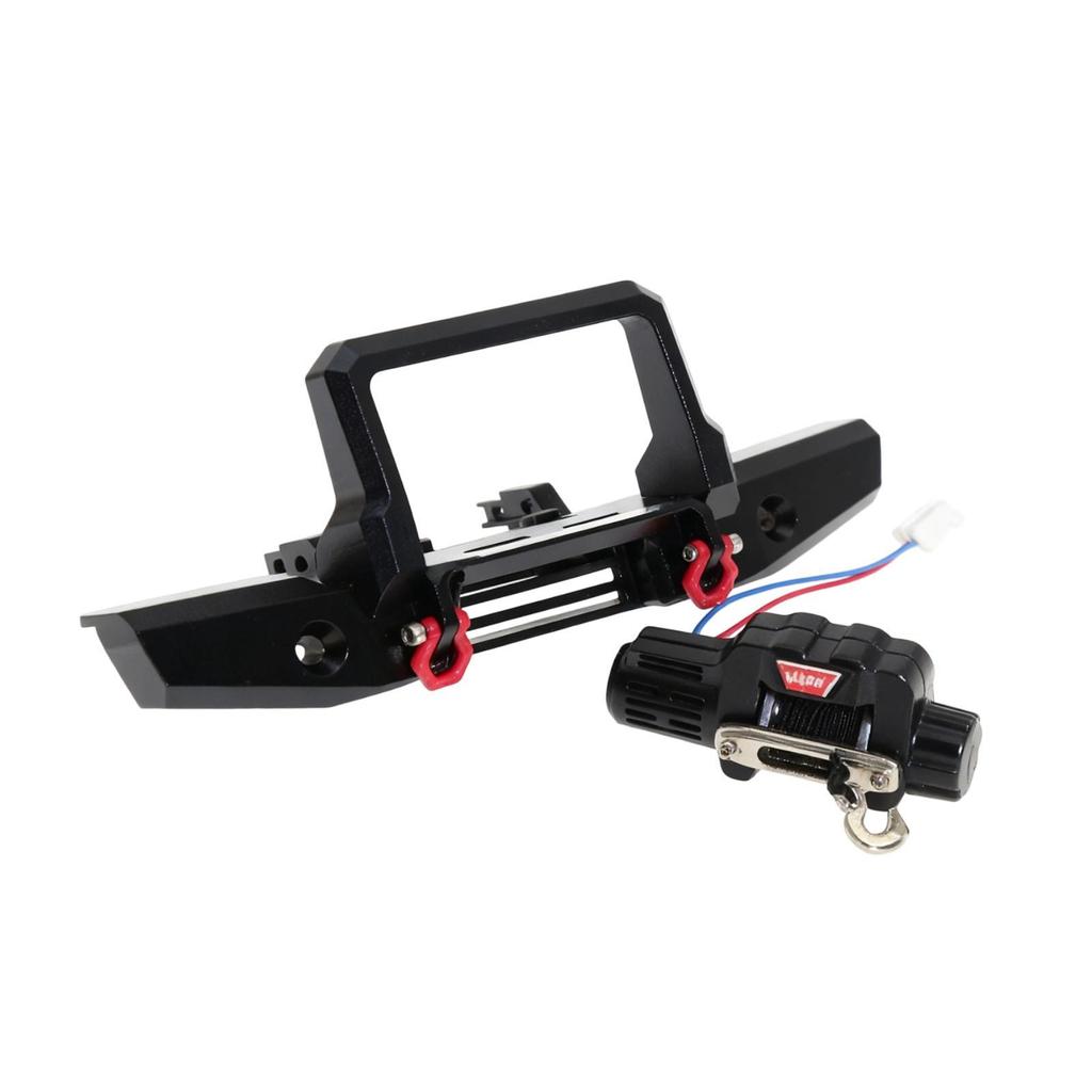 [Qklmdt] รุ่นรถ Winch โลหะ RC Crawler Winch ไฟฟ้า Winch อุปกรณ์เสริม RC รถ Controller ทนทานจําลอง Wi