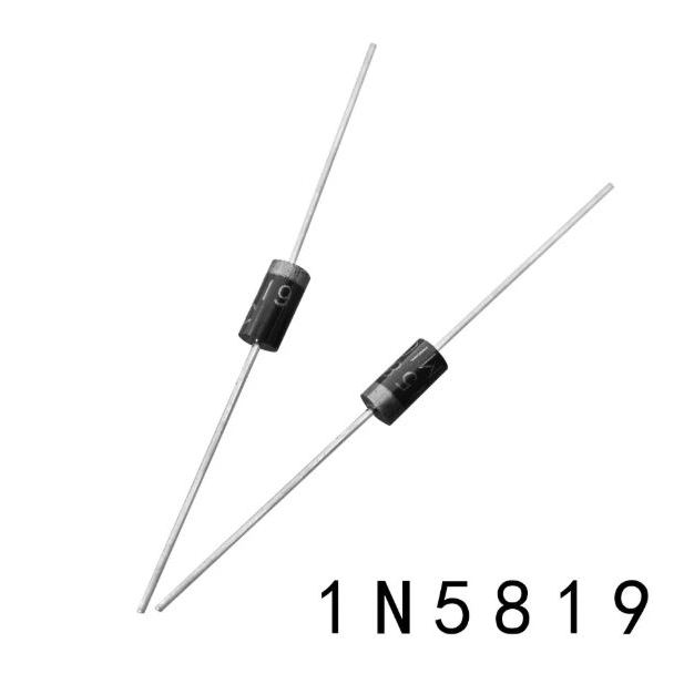 10 ชิ้น 1N5819 Schottky Diode 1A/40V