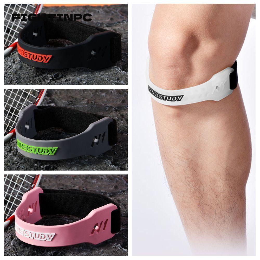 สายรัดเข่า Patella Support ซิลิโคน ลดอาการปวดเข่า ยืดหยุ่นสูง สำหรับการออกกำลังกายและปกป้องเข่า