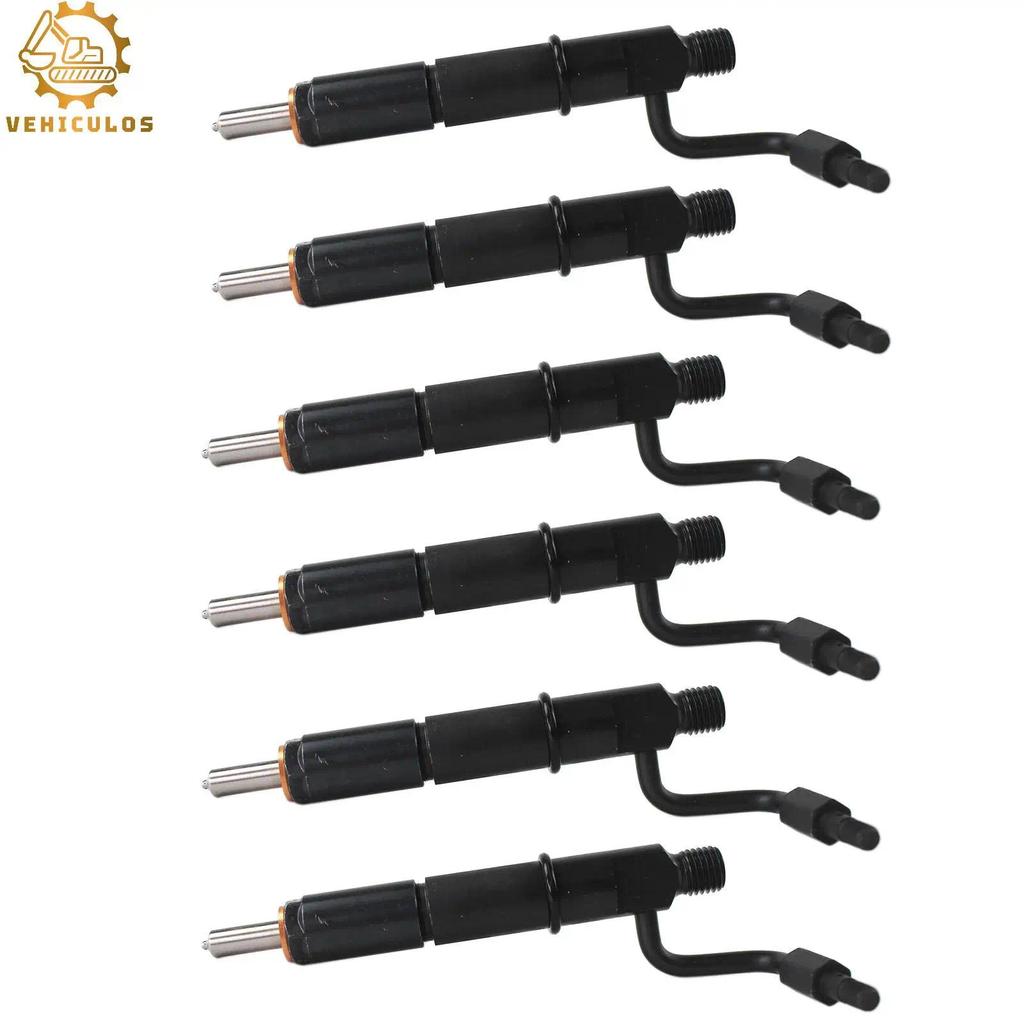 5I-7706 5I7706 6PCS หัวฉีดน้ํามันเชื้อเพลิงหัวฉีดสําหรับแมว 3064 3066 S4KT S6KT เครื่องยนต์รถอุปกรณ์