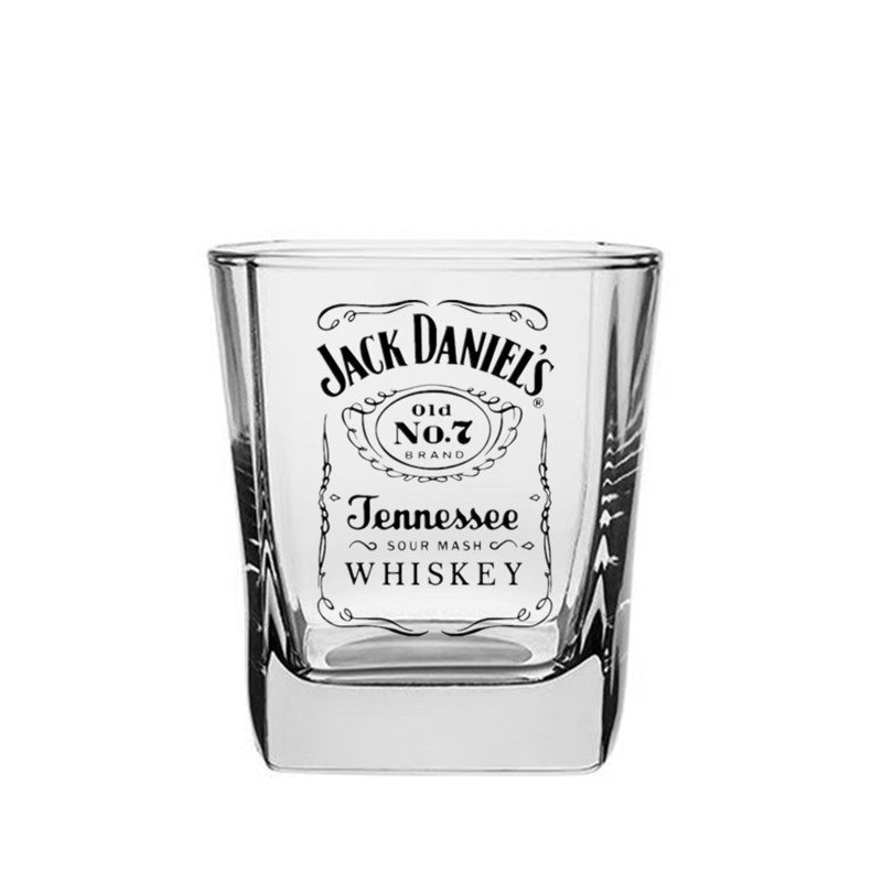 Jack Daniels Jack Daniels แก้ววิสกี้ แก้วไวน์ แก้วเบียร์ แก้วทนความร้อนหนา ปราศจากสารตะกั่ว