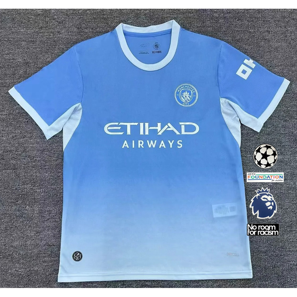 เสื้อบอลทีมแมนเชสเตอร์ซิตี้แบบบ้าน XS-4XL