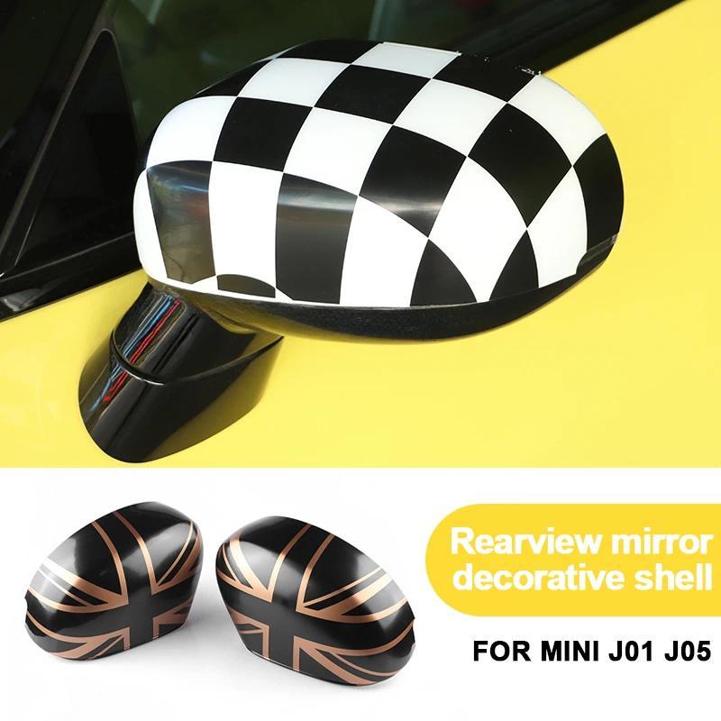 รถด้านหลังดูกระจกสําหรับ MINI Cooper SE สําหรับ J01 EV สําหรับ J05 Aceman ตกแต่งรถ-Styling สําหรับ M