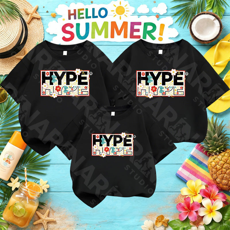 🔥พร้อมส่ง&COD🔥RINA STUDIO🔥 ชุดครอบครัว เสื้อยืดแขนสั้น คอกลม ผ้าฝ้าย รุ่นประจำวัน เหมาะทั้งผู้ใหญ่แล