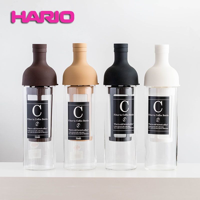 HARIO Cold Brew Pot Coffee Pot Cold Brew Pot Ice Brew Cold Brew Cup กาน้ําชาผลไม้ขวดน้ําแก้วทนความร้