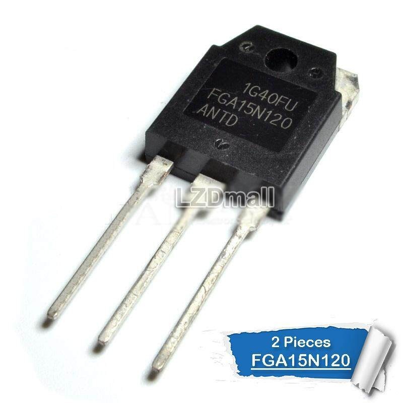 2pcs FGA15N120ANTD TO-3P FGA15N120 FGA 15N120 ANTD TO3P 15A/1200V IGBT ทรานซิสเตอร์ใหม่ IC