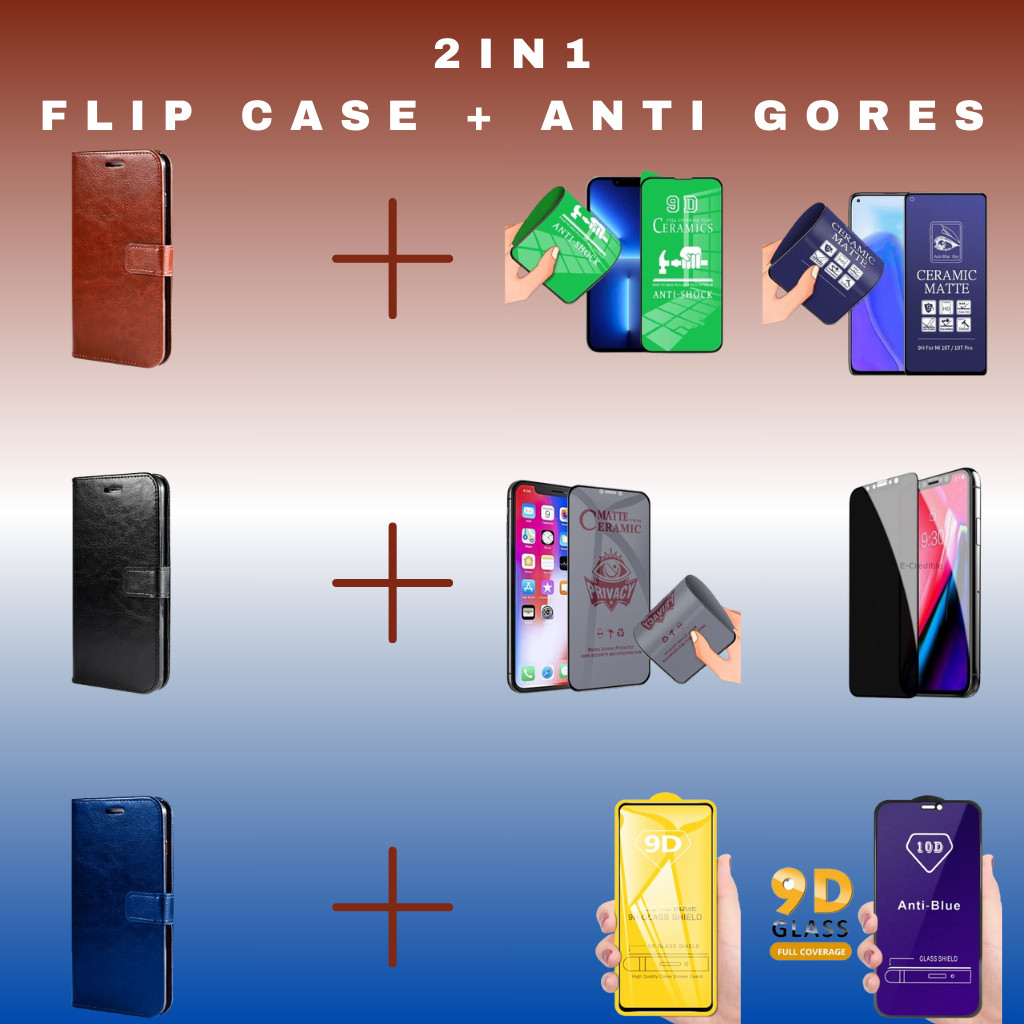 LAYAR [ Vivo Y22 / Y27 4G / Y27S / Y28 5G ] Case Viseaon ปลอกหนังแท้กระเป๋าสตางค์หนัง + Tempered Ant