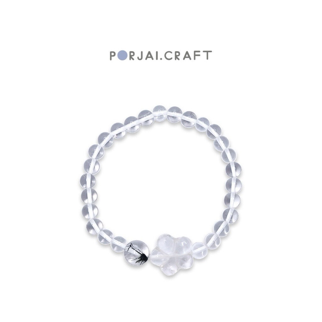 Hollandite Accent Quartz Bracelet สร้อยข้อมือฮอลแลนไดต์ในควอตซ์ ราคา ถูกที่สุด ดีลบีเคเค แกลเลอรีภาพที่ 3