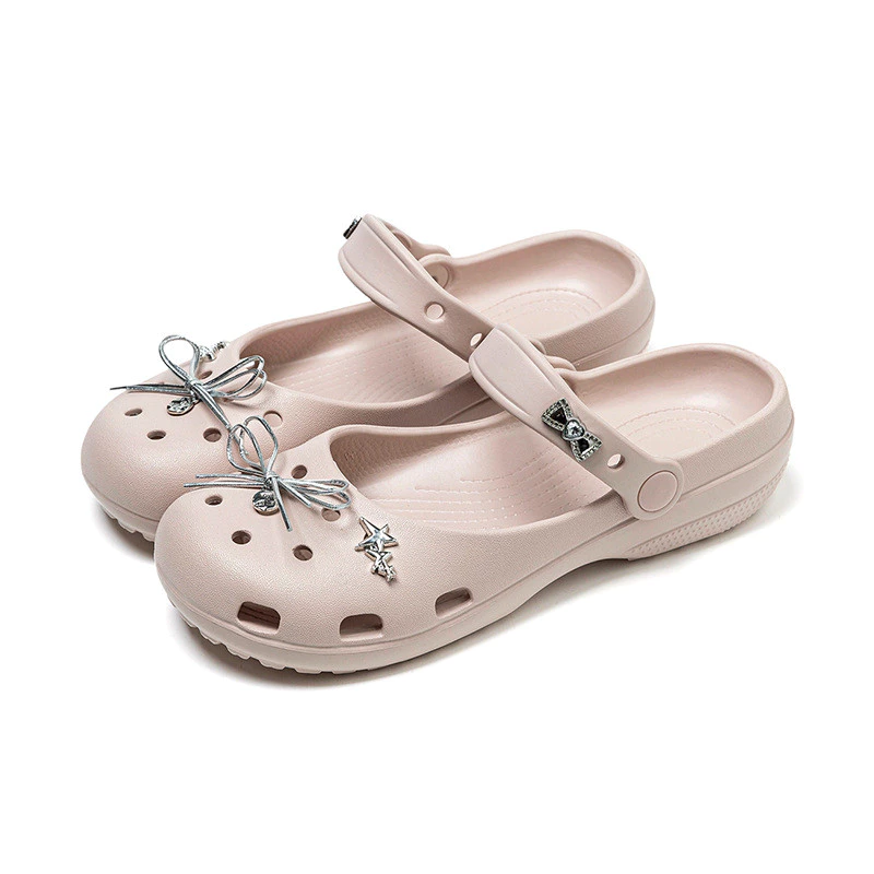 AYUER รองเท้าแตะ Cute Korean Bow Ballet ATX2442